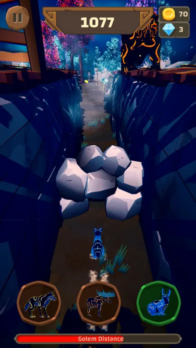 ภาพหน้าจอของ Shapeshifter: Animal Run