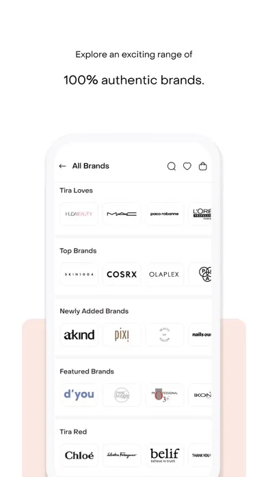 Tira: Online Beauty Shopping Screenshots