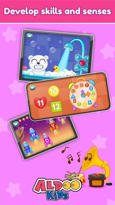 Captures d'écran de Aldoo Kids - Preschool Games