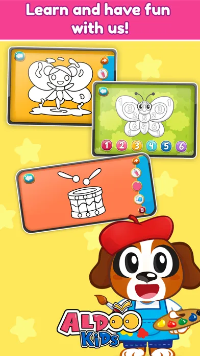 Captures d'écran de Aldoo Kids - Preschool Games