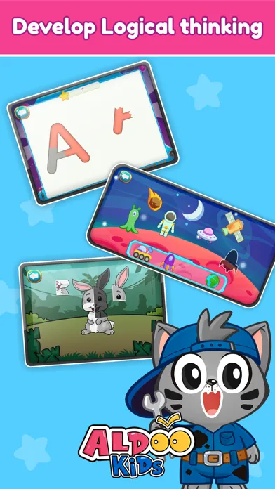 Captures d'écran de Aldoo Kids - Preschool Games