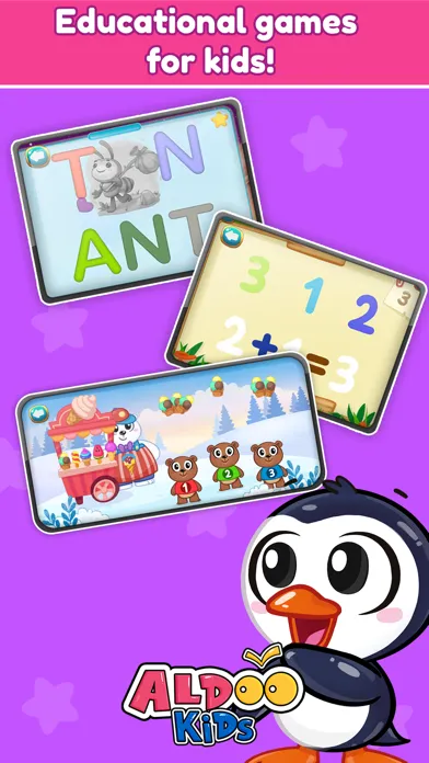 Captures d'écran de Aldoo Kids - Preschool Games