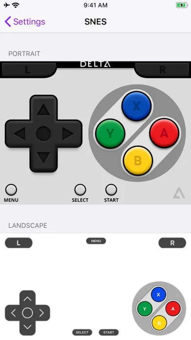 Zrzuty ekranu Delta - Game Emulator