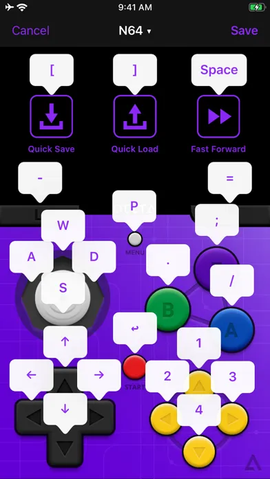 Zrzuty ekranu Delta - Game Emulator