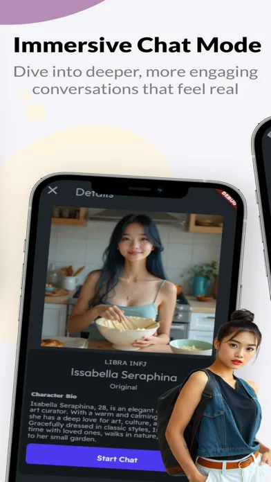 Adult Girlfriend Chat AI Screenshots