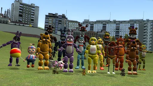 Nextbots In Playground mod应用截图