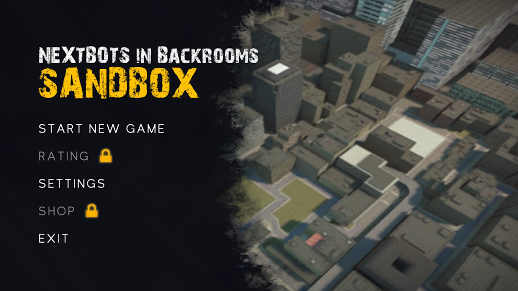 Nextbots In Backrooms: Sandbox