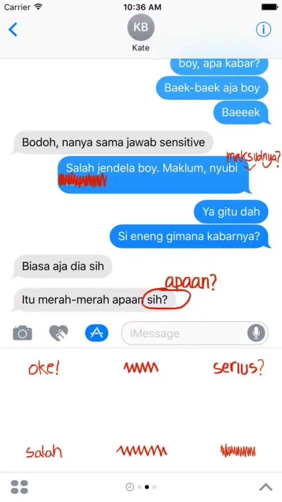Capturas de tela do Coret - Stiker Indonesia