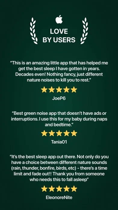 Green Noise - Sleeping Sounds Screenshots
