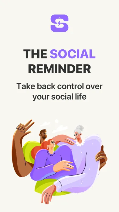 Socially - Friends Reminder应用截图