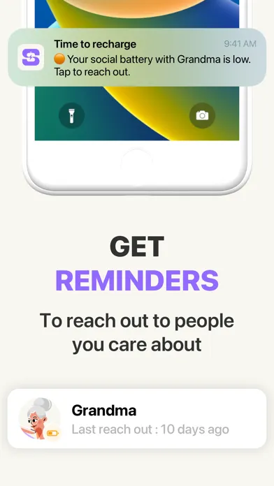 Socially - Friends Reminder应用截图