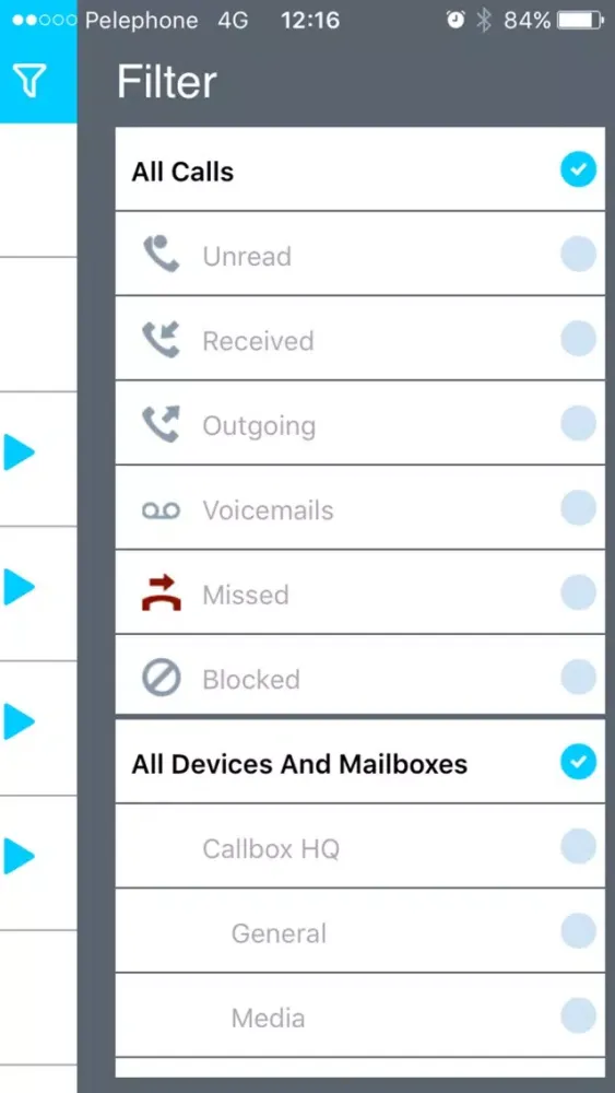 Callbox: Upgrade for landlines Screenshots