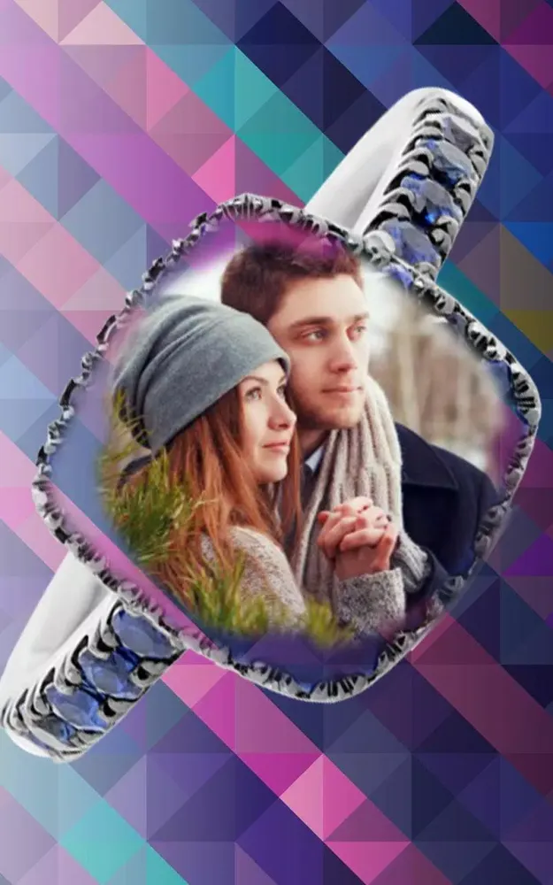صور Lovely Ring Photo Frames –Love