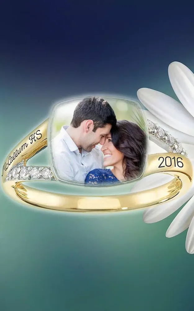 صور Lovely Ring Photo Frames –Love