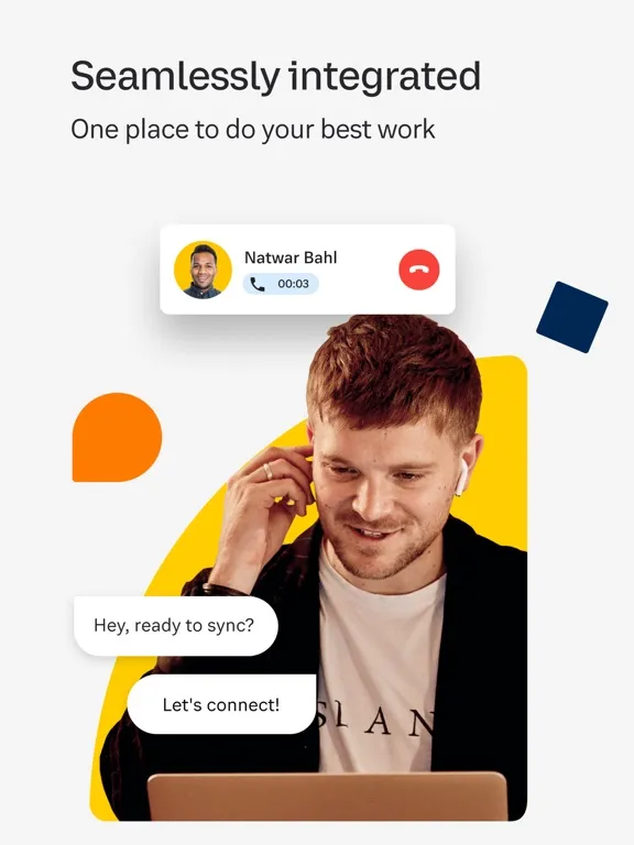 RingCentral for Intune iPad 應用截圖