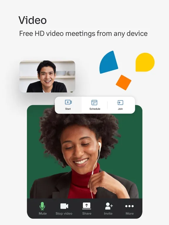 RingCentral for Intune iPad 應用截圖