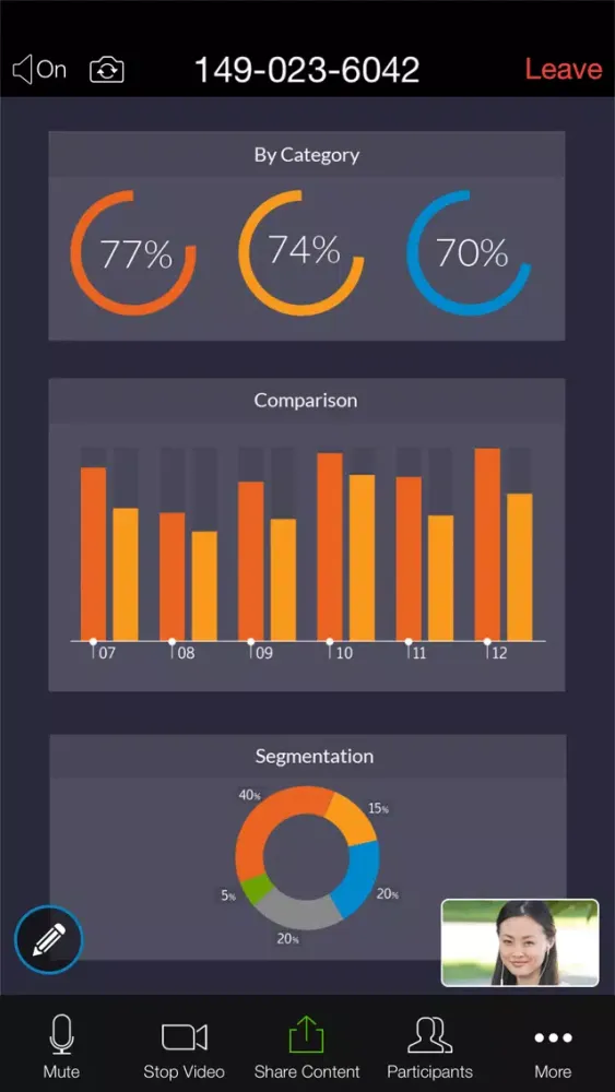 RingCentral Meetings应用截图