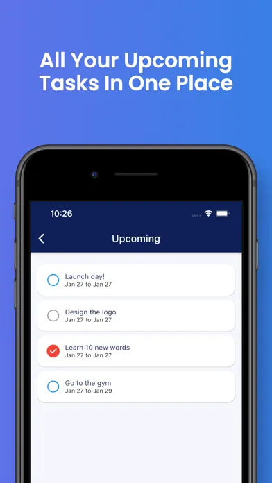 Tangkapan skrin RingsDo - Task Management App