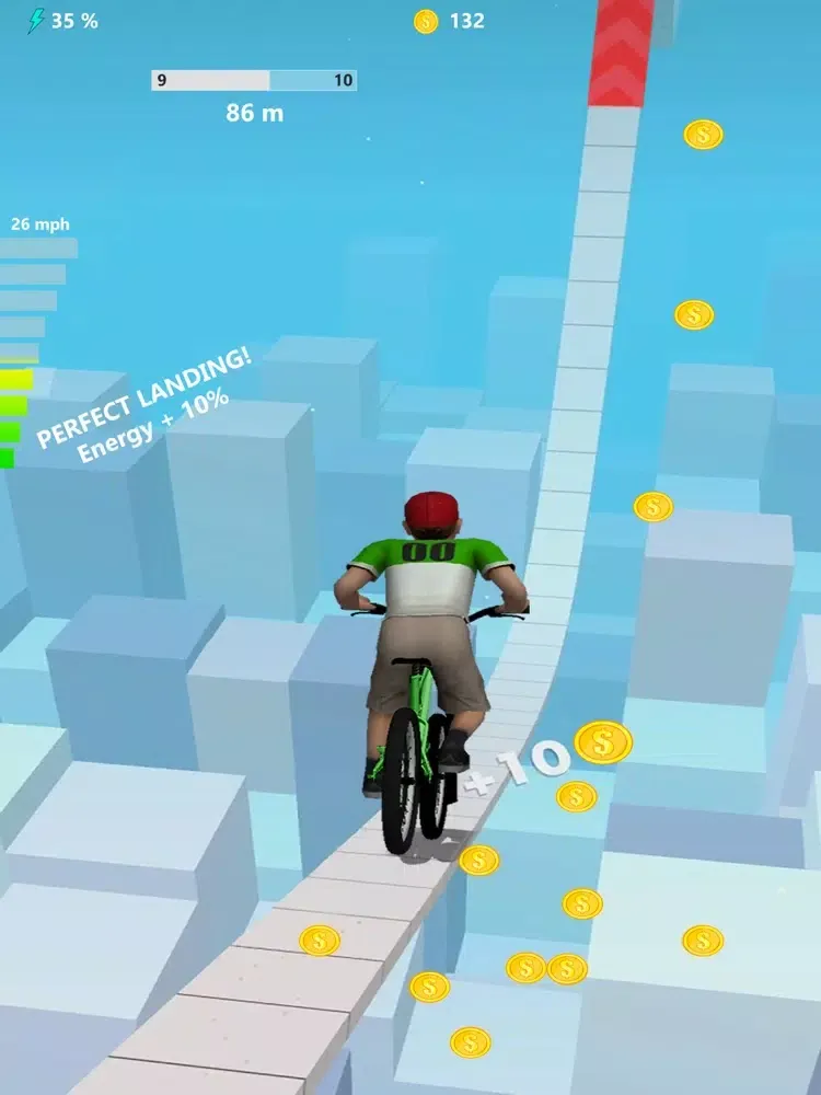 Ảnh chụp màn hình của BMX Bicycle Flip Game iPad 