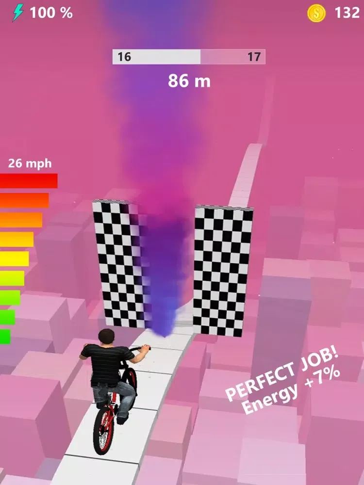 Ảnh chụp màn hình của BMX Bicycle Flip Game iPad 