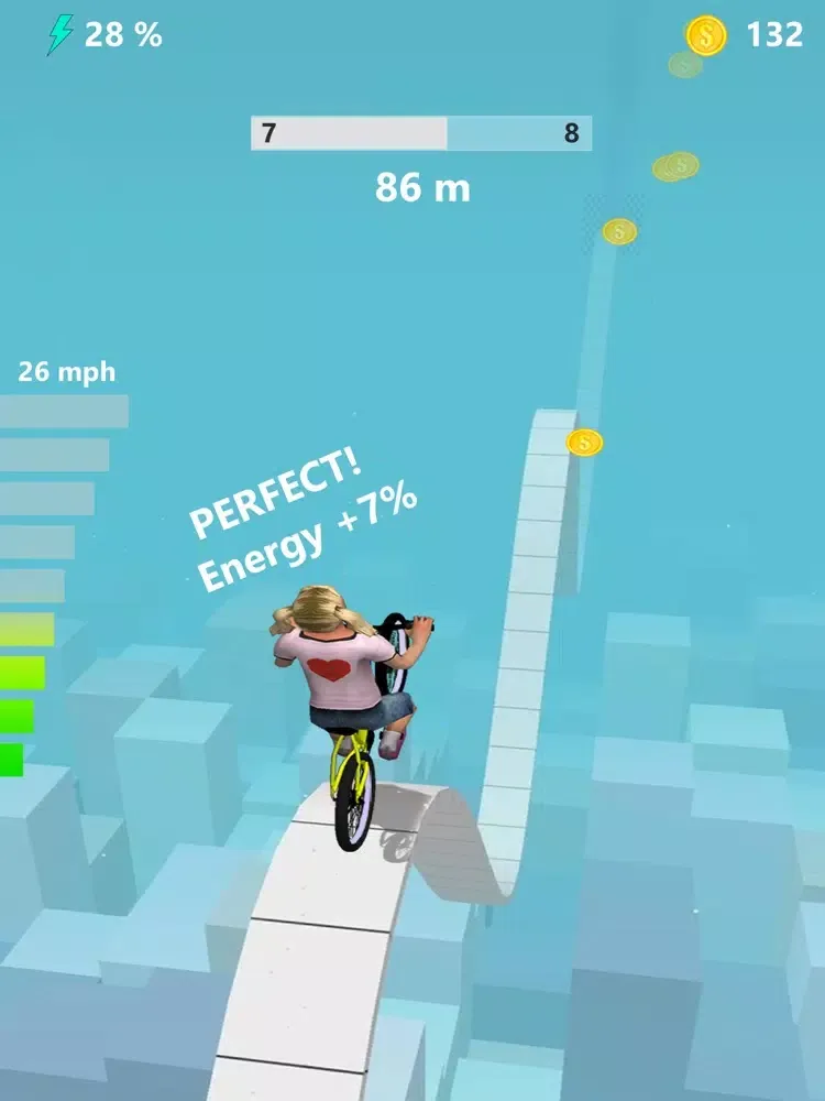 Ảnh chụp màn hình của BMX Bicycle Flip Game iPad 