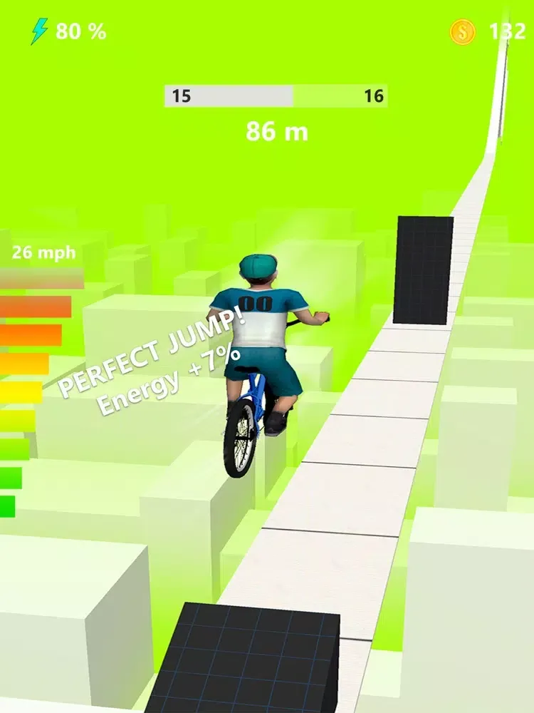 Ảnh chụp màn hình của BMX Bicycle Flip Game iPad 