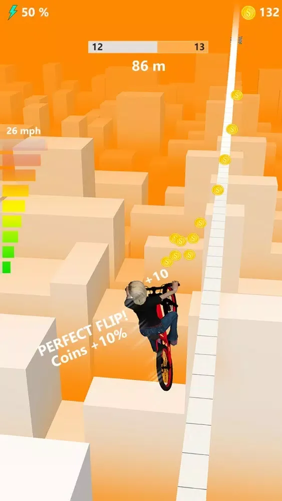 Ảnh chụp màn hình của BMX Bicycle Flip Game
