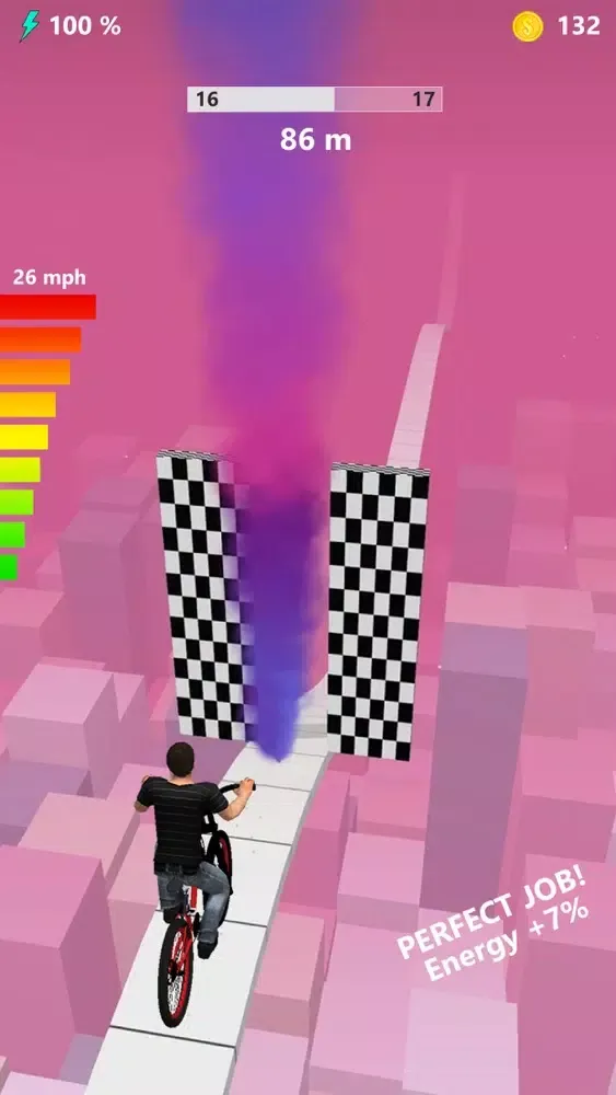 Ảnh chụp màn hình của BMX Bicycle Flip Game