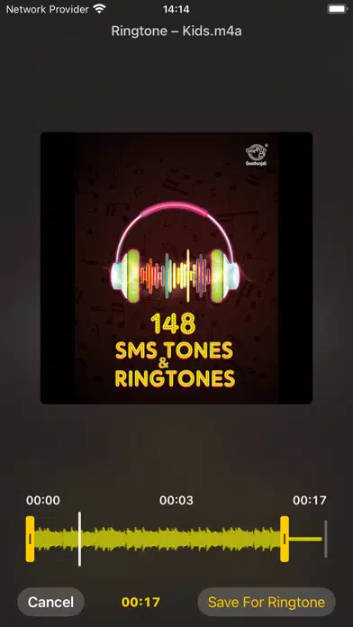 Tangkapan layar Ringo Ringtone Maker Converter