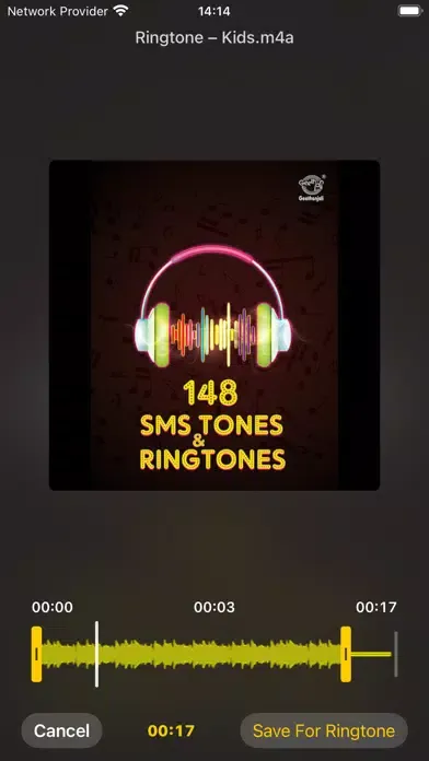 Ringo Ringtone Maker Converter سکرین شاٹس