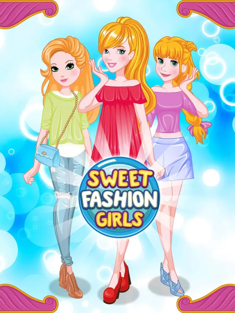 Capturas de tela do Sweet Fashion Girls iPad 