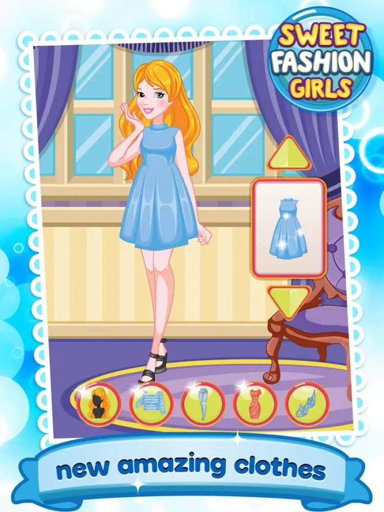Capturas de tela do Sweet Fashion Girls iPad 