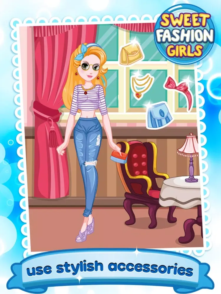 Capturas de tela do Sweet Fashion Girls iPad 