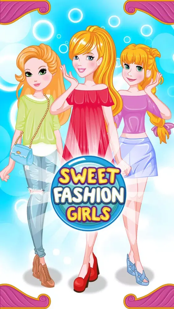 Capturas de tela do Sweet Fashion Girls