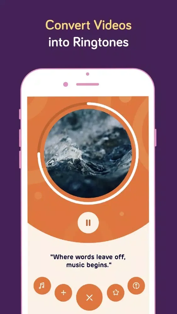 ภาพหน้าจอของ Ringtone Music Converter