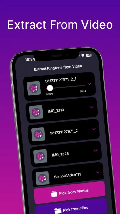 Ringtones(MAKER) سکرین شاٹس