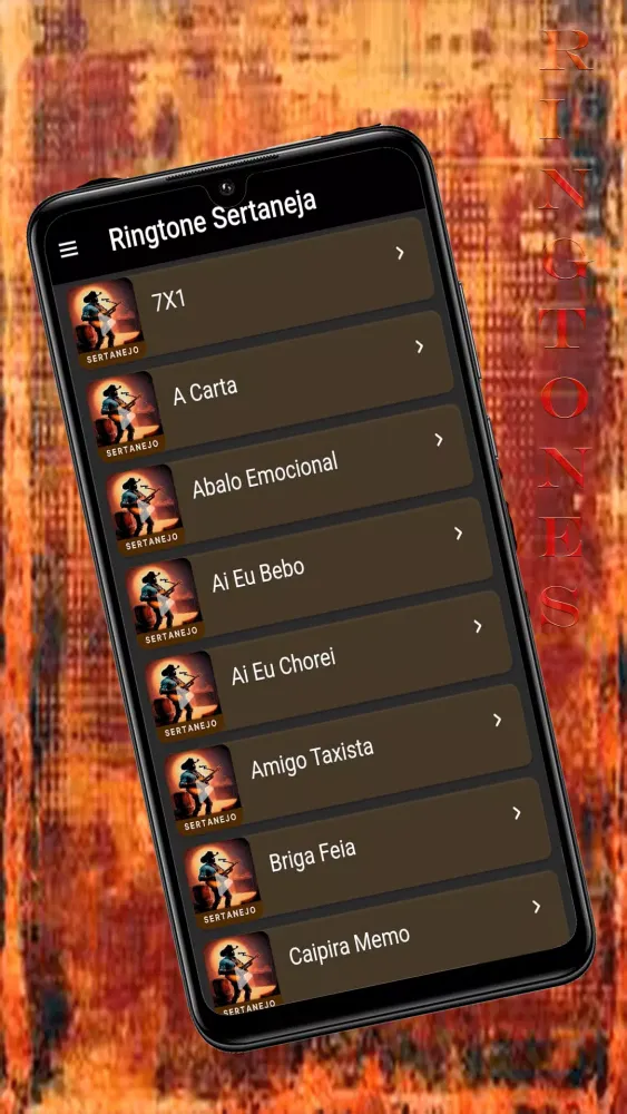 Sertanejo Ringtone - Music Screenshots