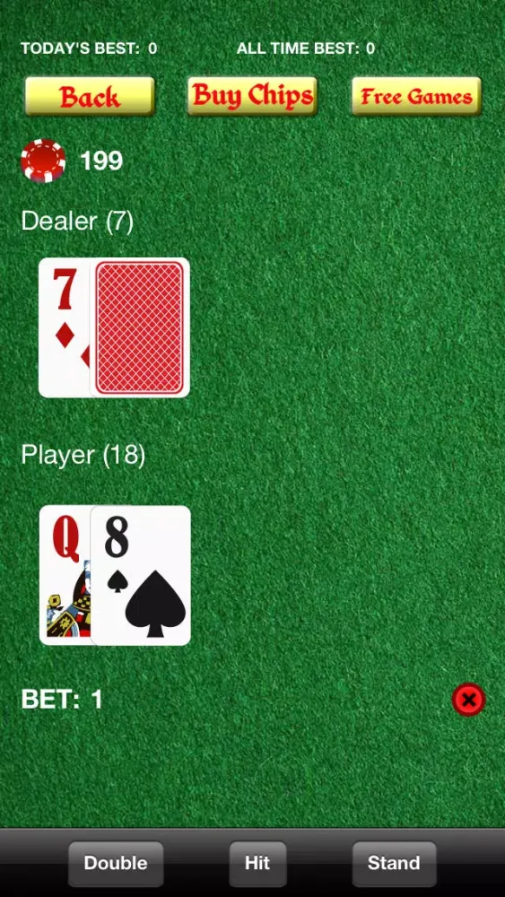 تصاویر 21 Blackjack Game - Hit Lucky Card to Win