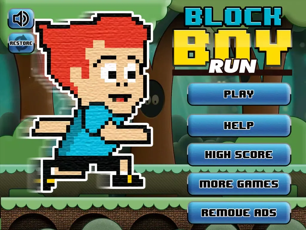 Captures d'écran de Block Boy Run iPad 