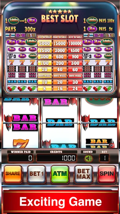 Downtown Las Vegas Slots Fun Play Slot Machine Screenshots