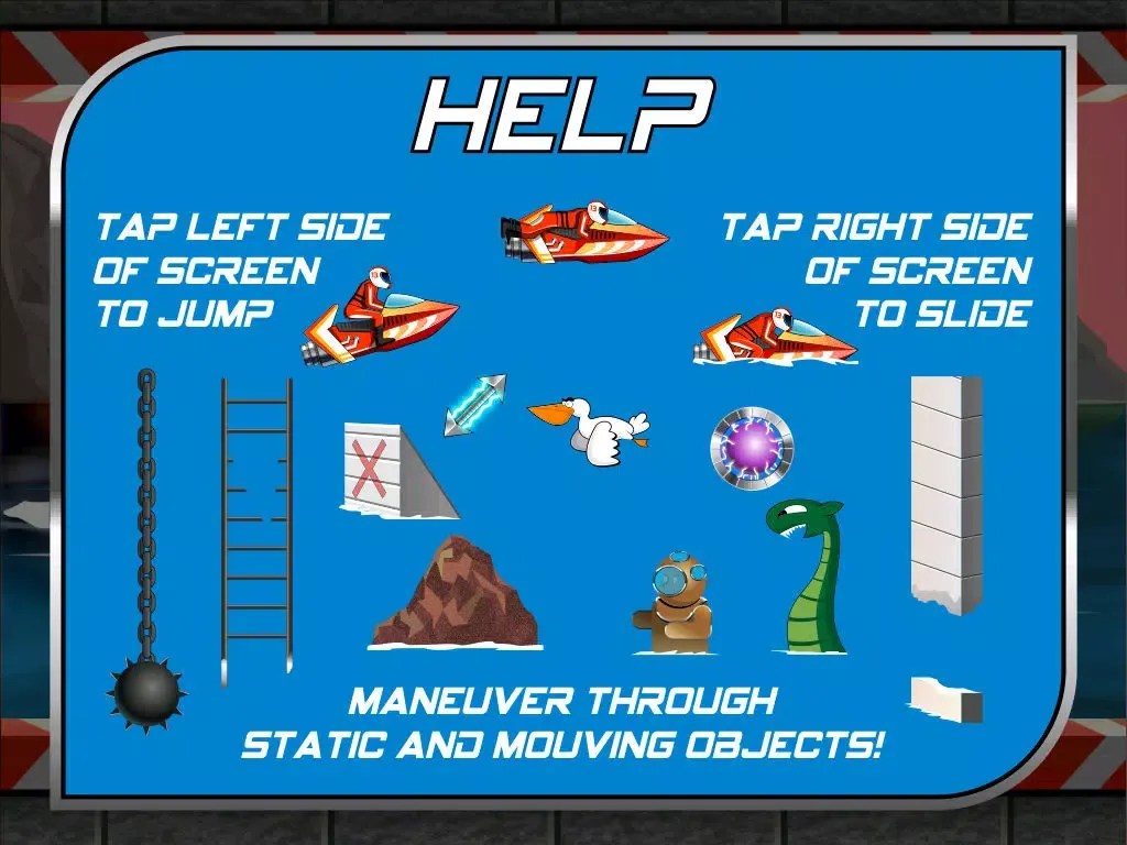 Capturas de tela do Turbo Riptide Racing iPad 