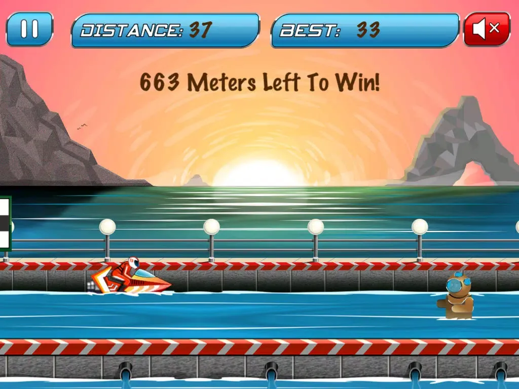 Capturas de tela do Turbo Riptide Racing iPad 