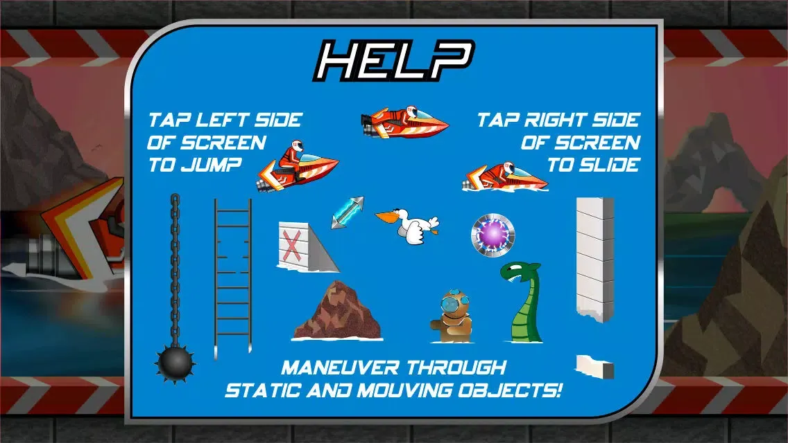 Capturas de tela do Turbo Riptide Racing