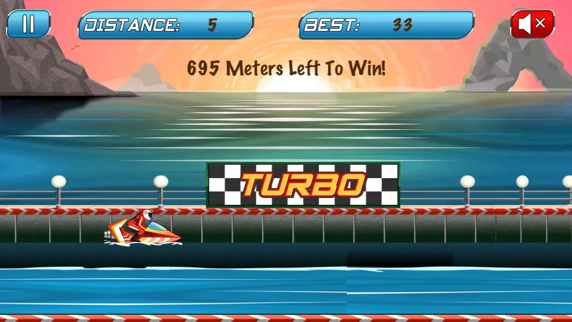 Capturas de tela do Turbo Riptide Racing