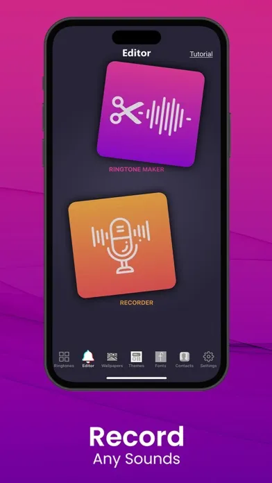 Tangkapan skrin Ringtones: for iPhone