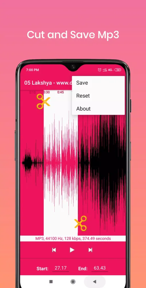 ABD Ringtone Maker and Mp3 Cut سکرین شاٹس