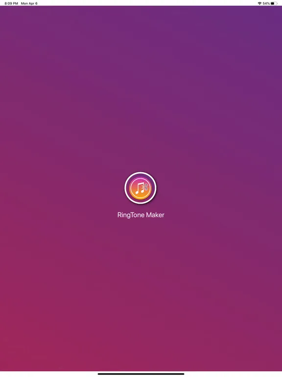 Capturas de tela do Ringtone Maker - Easy Ringtone iPad 