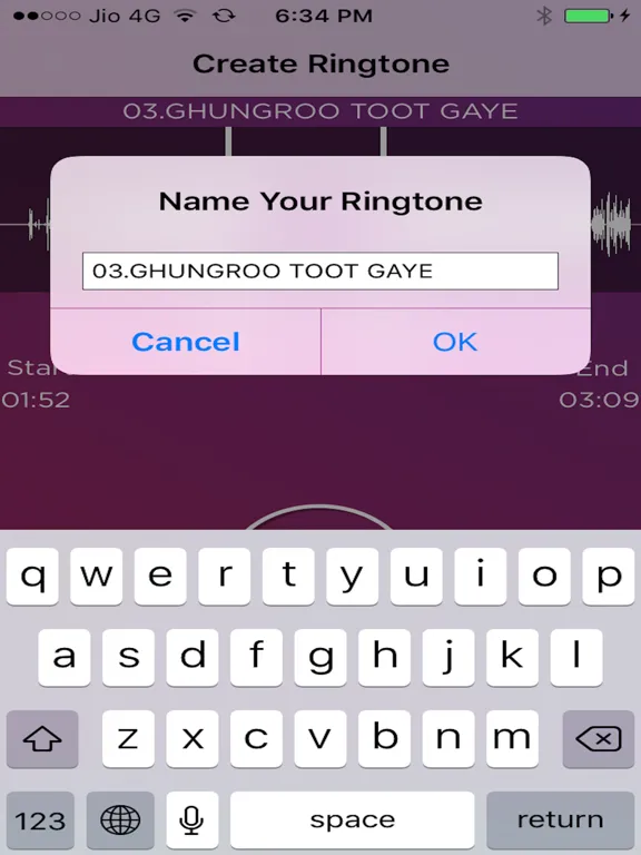 Capturas de tela do Ringtone Maker - Easy Ringtone iPad 