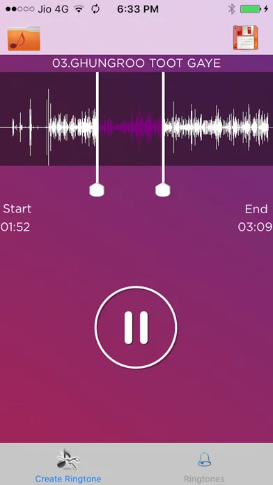 Capturas de tela do Ringtone Maker - Easy Ringtone