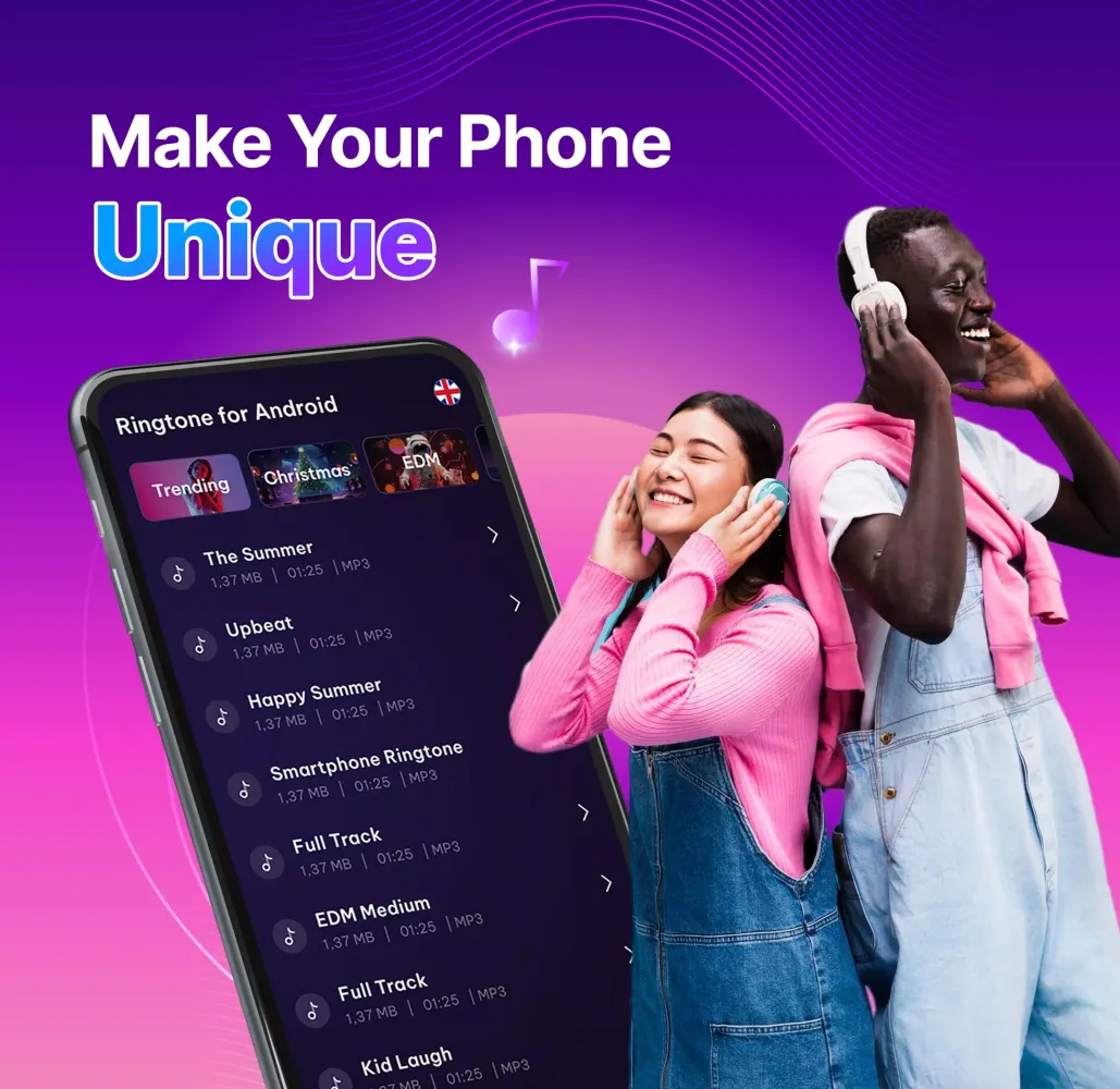 Tangkapan skrin Ringtone for Android Phone
